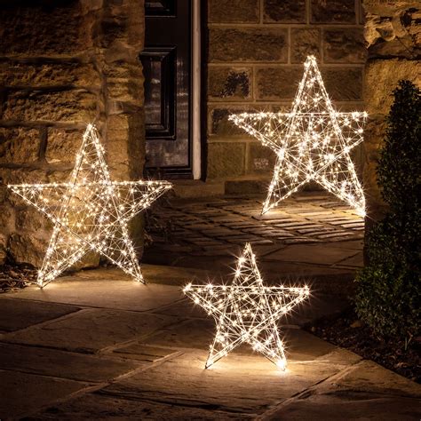 outdoor stars for house